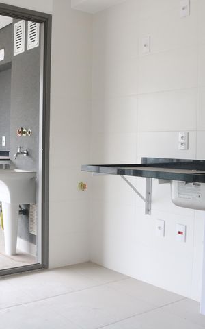 Apartamento à venda com 50m², 1 quarto e sem vagaCozinha e Área de Serviço