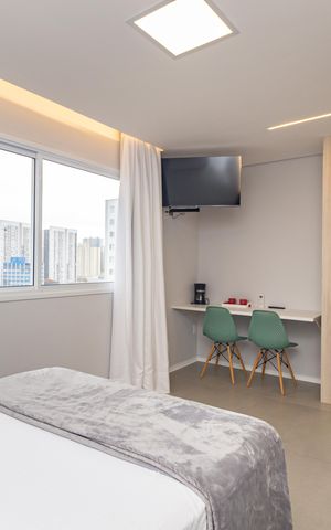 Studio para alugar com 25m², 1 quarto e sem vagaQuarto