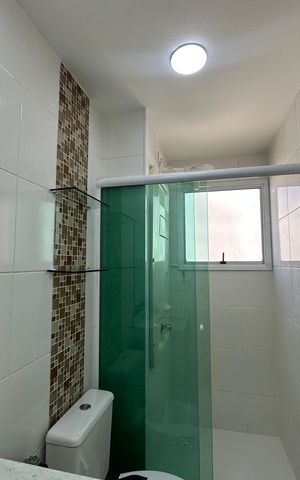 Apartamento para alugar com 58m², 2 quartos e 1 vaga Apartamento para alugar com 58m², 2 quartos e 1 vagaBanheiro