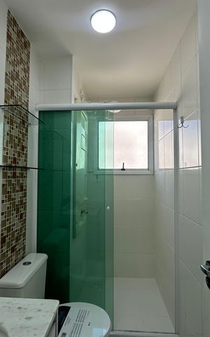 Apartamento para alugar com 58m², 2 quartos e 1 vaga Apartamento para alugar com 58m², 2 quartos e 1 vagaBanheiro