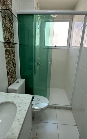 Apartamento para alugar com 58m², 2 quartos e 1 vaga Apartamento para alugar com 58m², 2 quartos e 1 vagaBanheiro