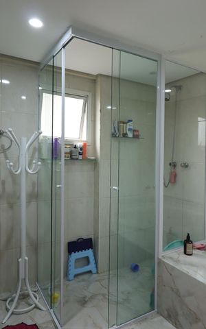 Apartamento à venda com 145m², 3 quartos e 3 vagasBanheiro da Suíte 2