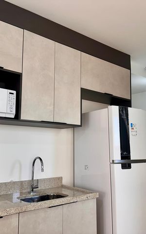 Studio para alugar com 32m², 1 quarto e sem vagaCozinha