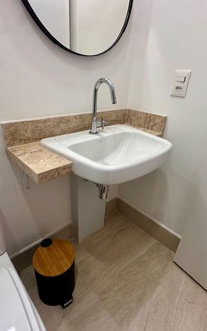 Studio para alugar com 32m², 1 quarto e sem vagaBanheiro