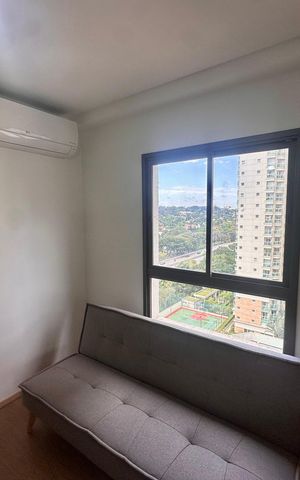 Studio para alugar com 32m², 1 quarto e sem vagaStudio
