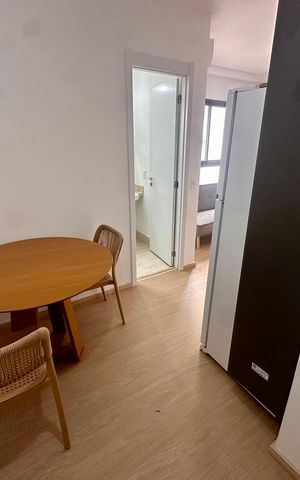 Studio para alugar com 32m², 1 quarto e sem vagaCozinha