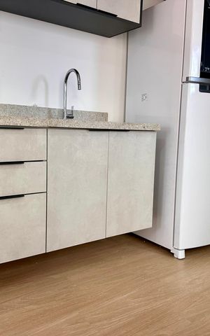 Studio para alugar com 32m², 1 quarto e sem vagaCozinha