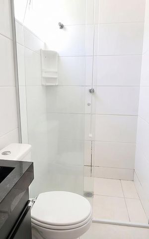 Apartamento à venda com 58m², 2 quartos e 1 vaga Apartamento à venda com 58m², 2 quartos e 1 vagaBanheiro