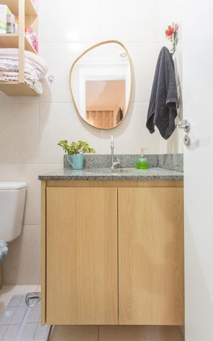 Apartamento à venda com 46m², 2 quartos e 1 vagaBanheiro da Suíte