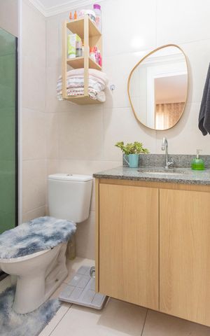Apartamento à venda com 46m², 2 quartos e 1 vagaBanheiro da Suíte