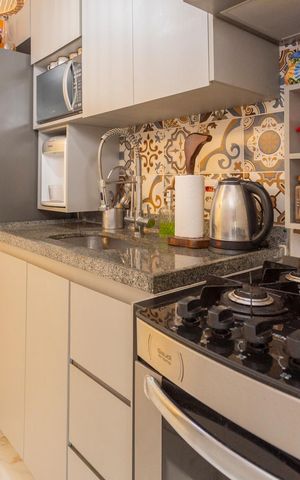Apartamento à venda com 46m², 2 quartos e 1 vagaCozinha