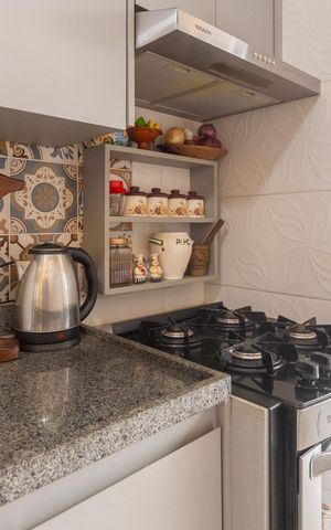 Apartamento à venda com 46m², 2 quartos e 1 vagaCozinha