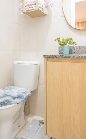 Apartamento à venda com 46m², 2 quartos e 1 vagaBanheiro da Suíte
