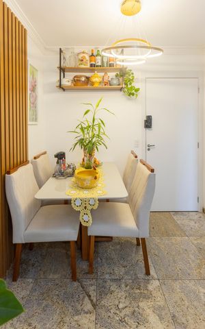 Apartamento à venda com 46m², 2 quartos e 1 vagaSala de Jantar