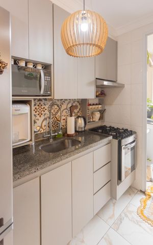 Apartamento à venda com 46m², 2 quartos e 1 vagaCozinha