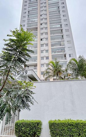 Apartamento à venda com 74m², 3 quartos e 2 vagasFachada com Plaquinha