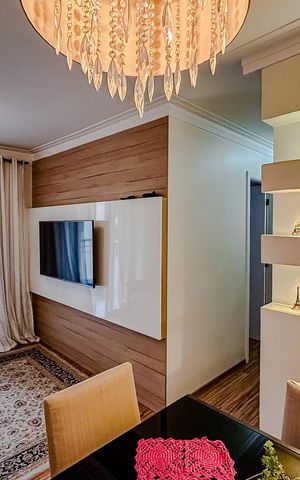 Apartamento à venda com 74m², 3 quartos e 2 vagasSala