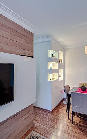 Apartamento à venda com 74m², 3 quartos e 2 vagasSala