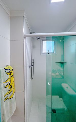 Apartamento à venda com 74m², 3 quartos e 2 vagasBanheiro
