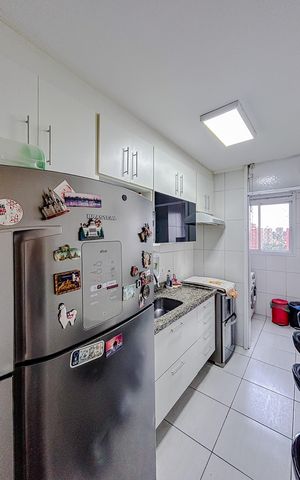 Apartamento à venda com 74m², 3 quartos e 2 vagasCozinha