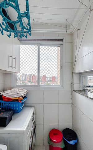 Apartamento à venda com 74m², 3 quartos e 2 vagasÁrea de Serviço