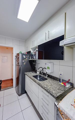 Apartamento à venda com 74m², 3 quartos e 2 vagasCozinha