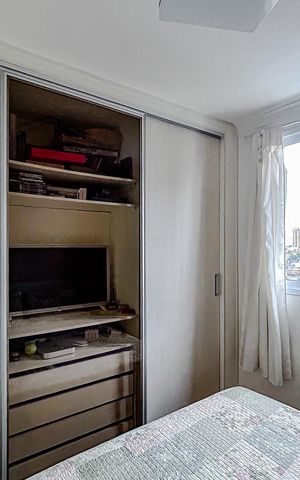 Apartamento à venda com 74m², 3 quartos e 2 vagasQuarto 3 - Suíte