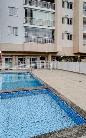 Apartamento à venda com 74m², 3 quartos e 2 vagasÁrea comum - Piscina