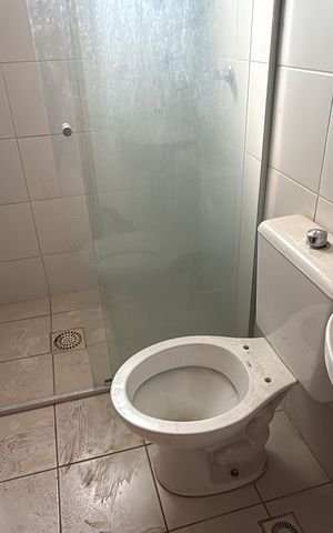 Studio para alugar com 40m², 1 quarto e sem vaga Studio para alugar com 40m², 1 quarto e sem vagaBanheiro social