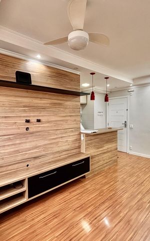 Apartamento para alugar com 56m², 2 quartos e 1 vaga Apartamento para alugar com 56m², 2 quartos e 1 vagaSala