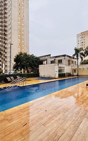 Apartamento para alugar com 56m², 2 quartos e 1 vaga Apartamento para alugar com 56m², 2 quartos e 1 vagaÁrea comum - Piscina