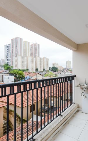 Apartamento para alugar com 46m², 2 quartos e 1 vagaVaranda 