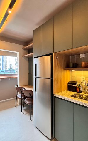 Apartamento para alugar com 24m², 1 quarto e sem vaga Apartamento para alugar com 24m², 1 quarto e sem vagaStudio