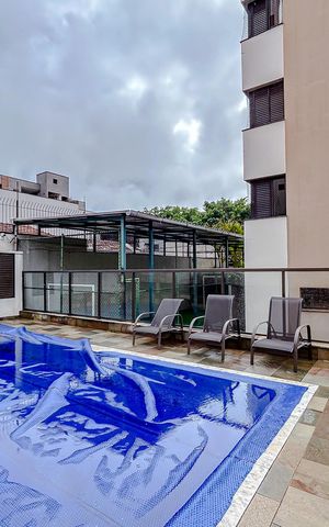 Apartamento para alugar com 156m², 4 quartos e 2 vagasÁrea comum - Piscina