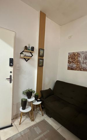 Studio para alugar com 33m², 1 quarto e sem vaga Studio para alugar com 33m², 1 quarto e sem vagaSala