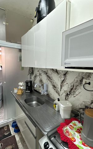 Studio para alugar com 33m², 1 quarto e sem vaga Studio para alugar com 33m², 1 quarto e sem vagaCozinha