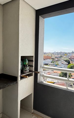 Apartamento à venda com 64m², 2 quartos e 1 vaga Apartamento à venda com 64m², 2 quartos e 1 vagaSala - Sala de Jantar Varanda