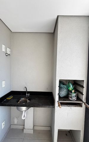 Apartamento à venda com 64m², 2 quartos e 1 vaga Apartamento à venda com 64m², 2 quartos e 1 vagaSala - Sala de Jantar Varanda