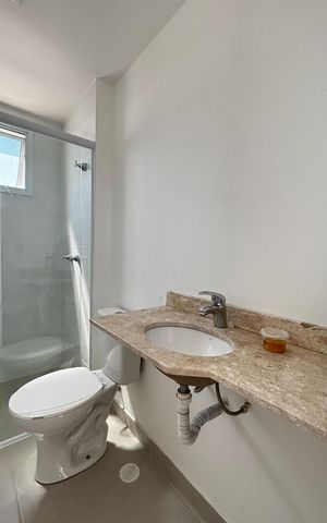 Apartamento à venda com 64m², 2 quartos e 1 vaga Apartamento à venda com 64m², 2 quartos e 1 vagaBanheiro da Suíte