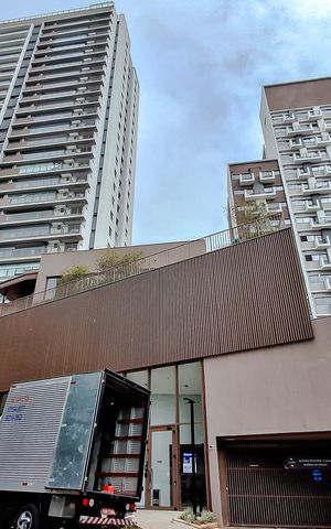 Studio para alugar com 25m², 1 quarto e sem vaga Studio para alugar com 25m², 1 quarto e sem vagaFachada