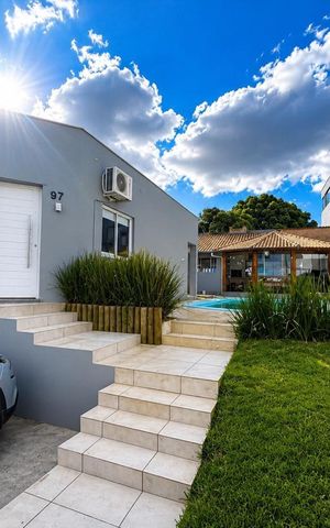 Casa para alugar com 65m², 2 quartos e 3 vagasFachada