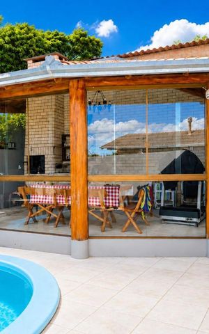 Casa para alugar com 65m², 2 quartos e 3 vagasÁrea externa