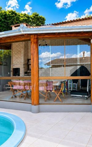 Casa para alugar com 65m², 2 quartos e 3 vagasÁrea externa