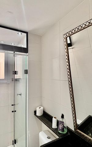 Apartamento para alugar com 41m², 2 quartos e sem vaga Apartamento para alugar com 41m², 2 quartos e sem vagaBanheiro