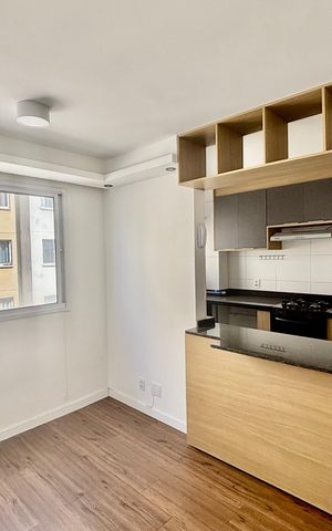 Apartamento para alugar com 41m², 2 quartos e sem vaga Apartamento para alugar com 41m², 2 quartos e sem vagaSala/Cozinha