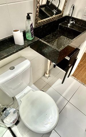 Apartamento para alugar com 41m², 2 quartos e sem vaga Apartamento para alugar com 41m², 2 quartos e sem vagaBanheiro