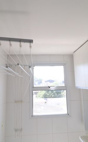 Apartamento para alugar com 48m², 2 quartos e 1 vagaCozinha e Área de Serviço