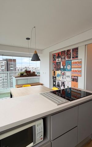 Apartamento para alugar com 44m², 1 quarto e 1 vaga Apartamento para alugar com 44m², 1 quarto e 1 vagaVaranda