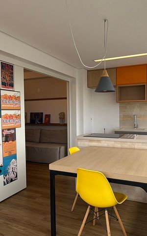 Apartamento para alugar com 44m², 1 quarto e 1 vaga Apartamento para alugar com 44m², 1 quarto e 1 vagaVaranda