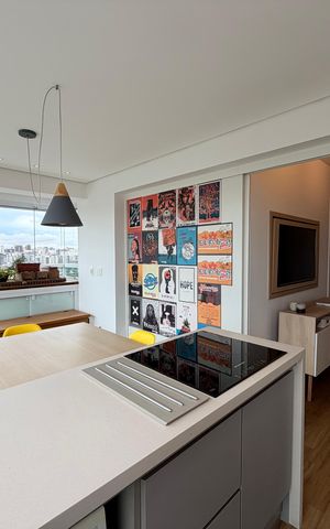 Apartamento para alugar com 44m², 1 quarto e 1 vaga Apartamento para alugar com 44m², 1 quarto e 1 vagaVaranda